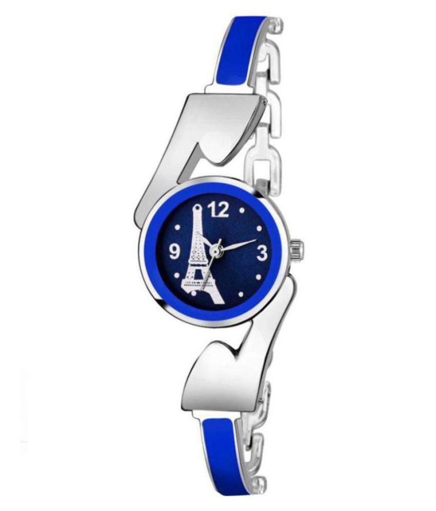     			newmen Stainless Steel Round Womens Watch