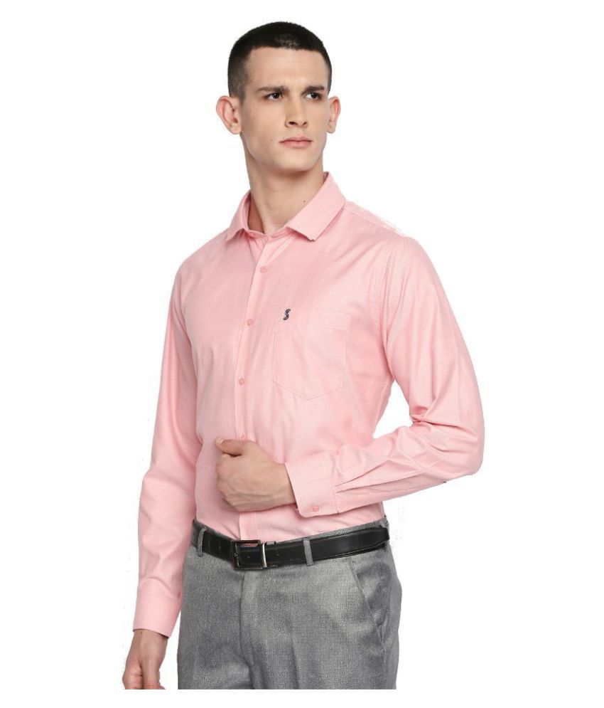 mens pink formal shirts uk