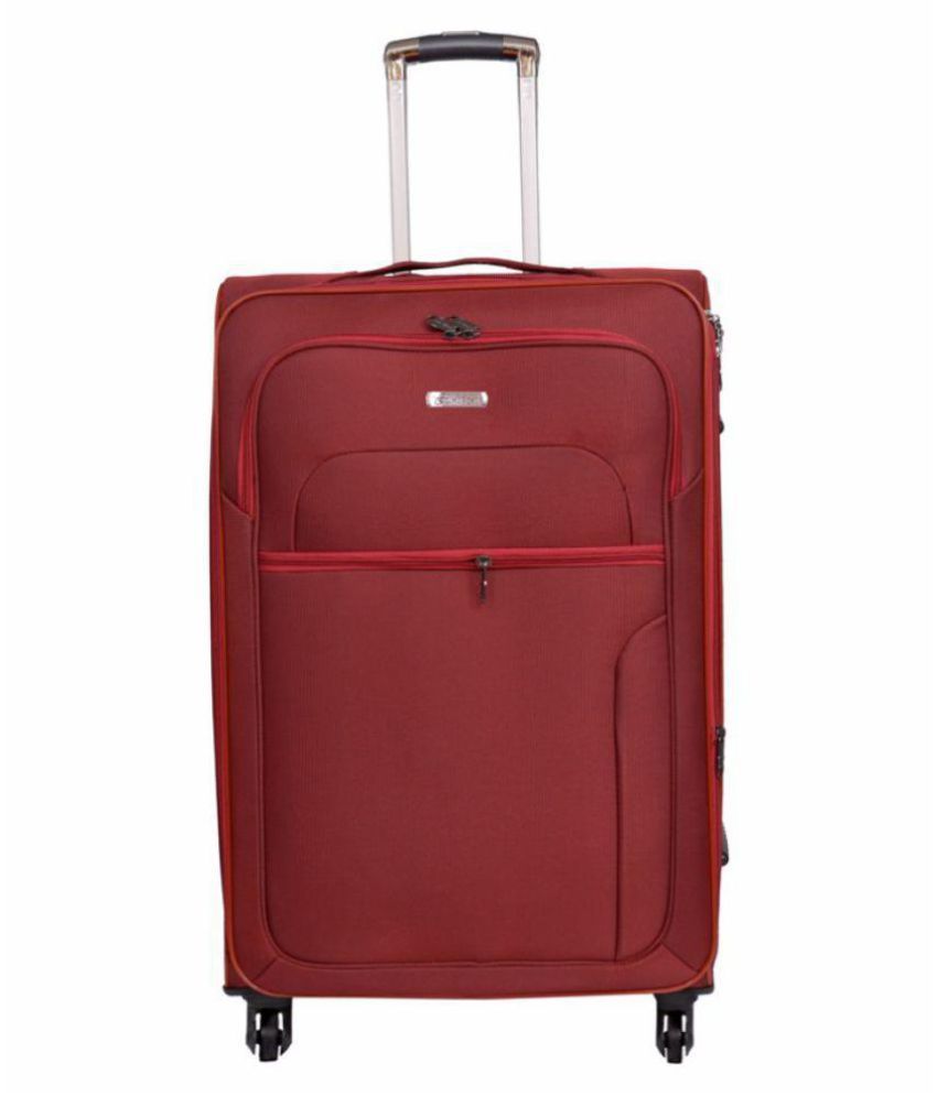 Times Bags Red S (Below 60cm) Check-in Soft 3TB4W-R Luggage - Buy Times ...