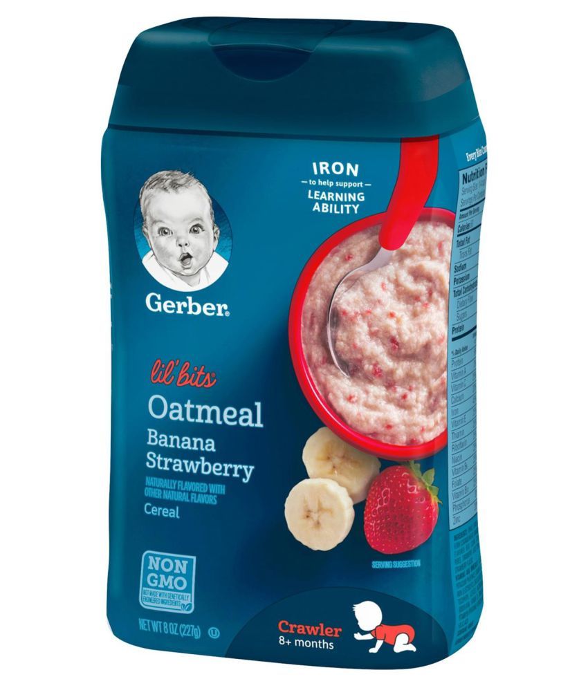 gerber strawberry banana oatmeal