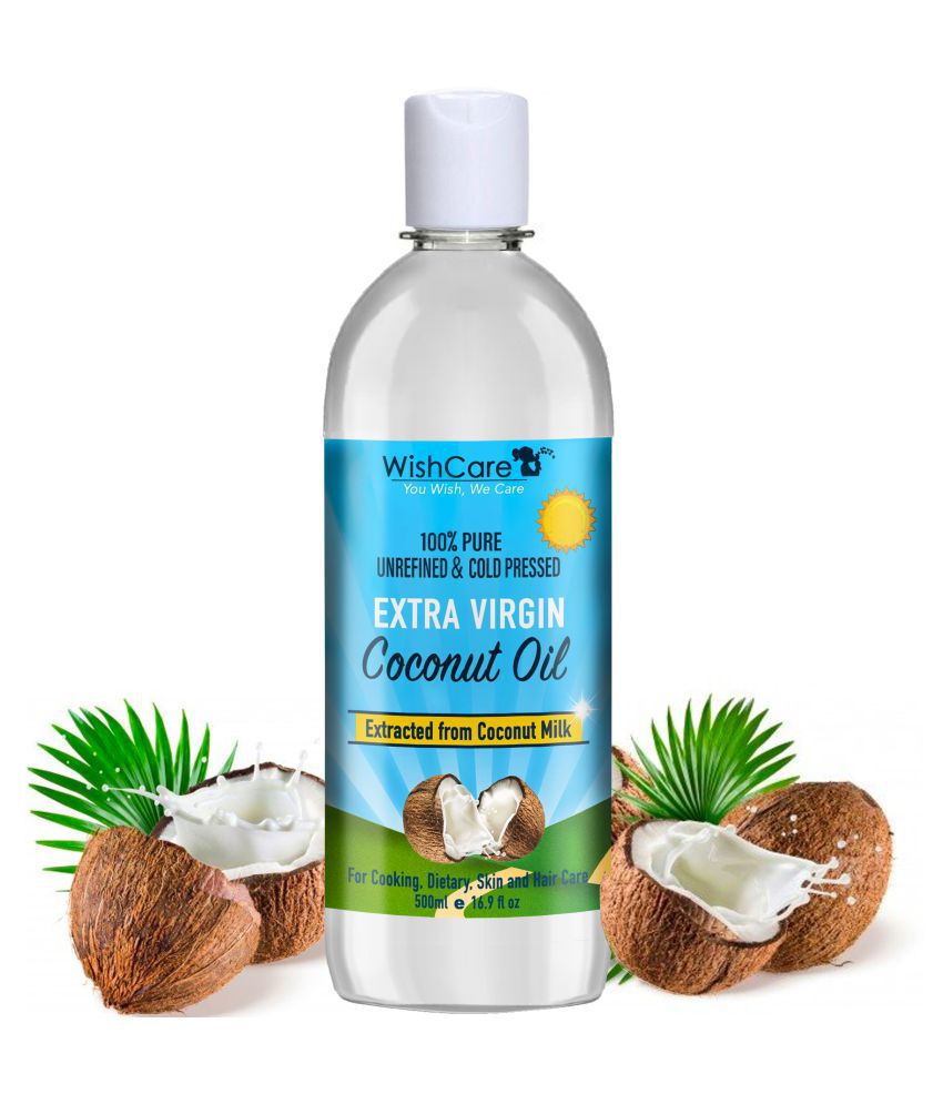 WishCare Virgin Coconut Oil For Hair & Skin Oil 500 ml