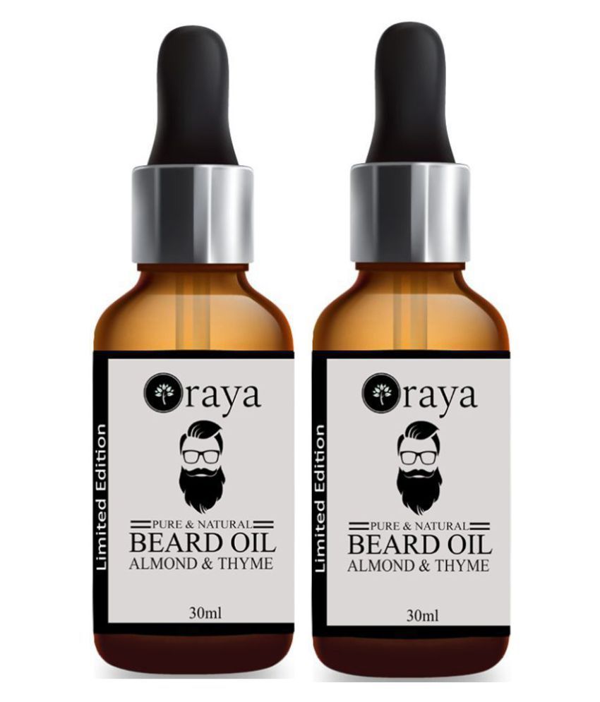     			ORAYA Faster Beard Oil For Growth 90 ml Pack of 3