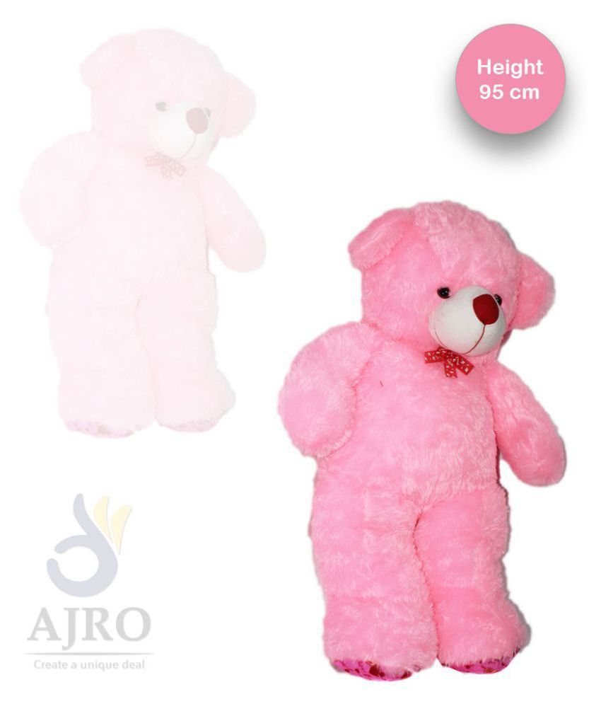 3 feet teddy bear pink