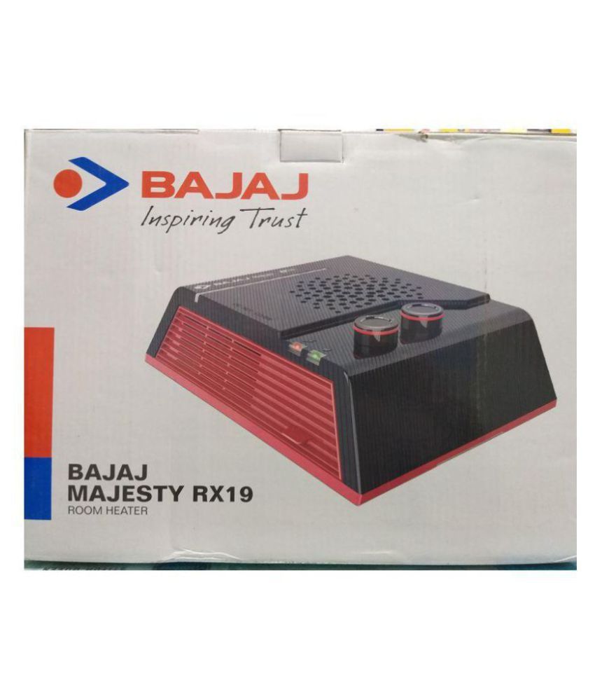 Bajaj Electricals limited 2000 BAJAJ MAJESTY RX19 ROOM HEATER Heat