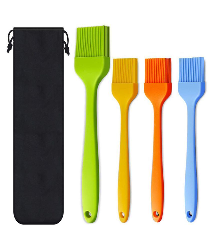 5X Silicone Baking Bakeware Bread Cook Pastry Oil Cream BBQ Tool Basting Brush