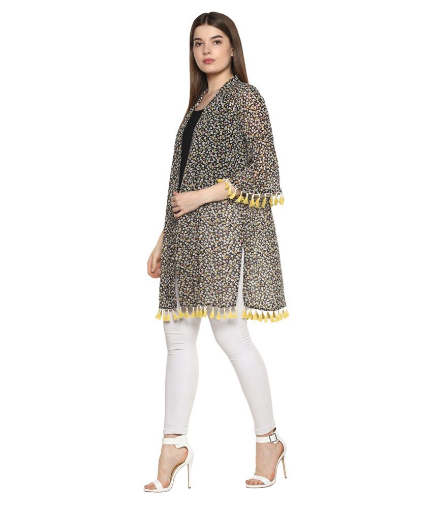 georgette black shirt