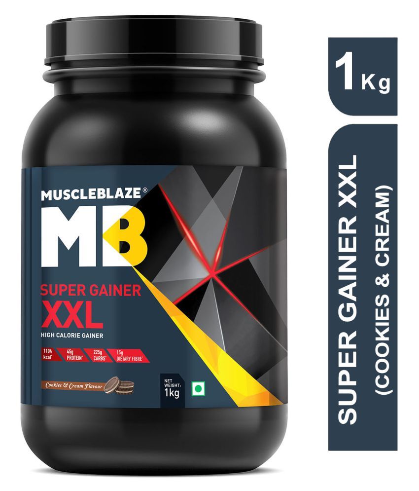 Muscleblaze Super Gainer Xxl 1 Kg Weight Gainer Powder Buy Muscleblaze Super Gainer Xxl 1 Kg Weight Gainer Powder At Best Prices In India Snapdeal