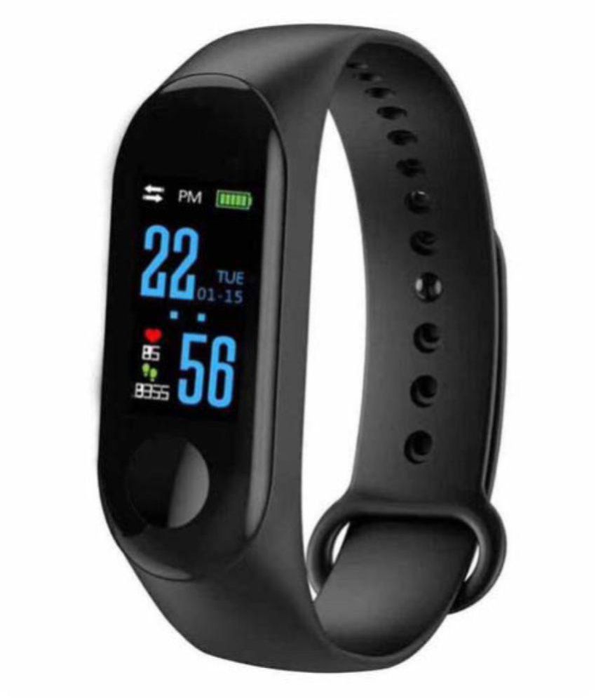 hp watch hp10 pu digital men's watch