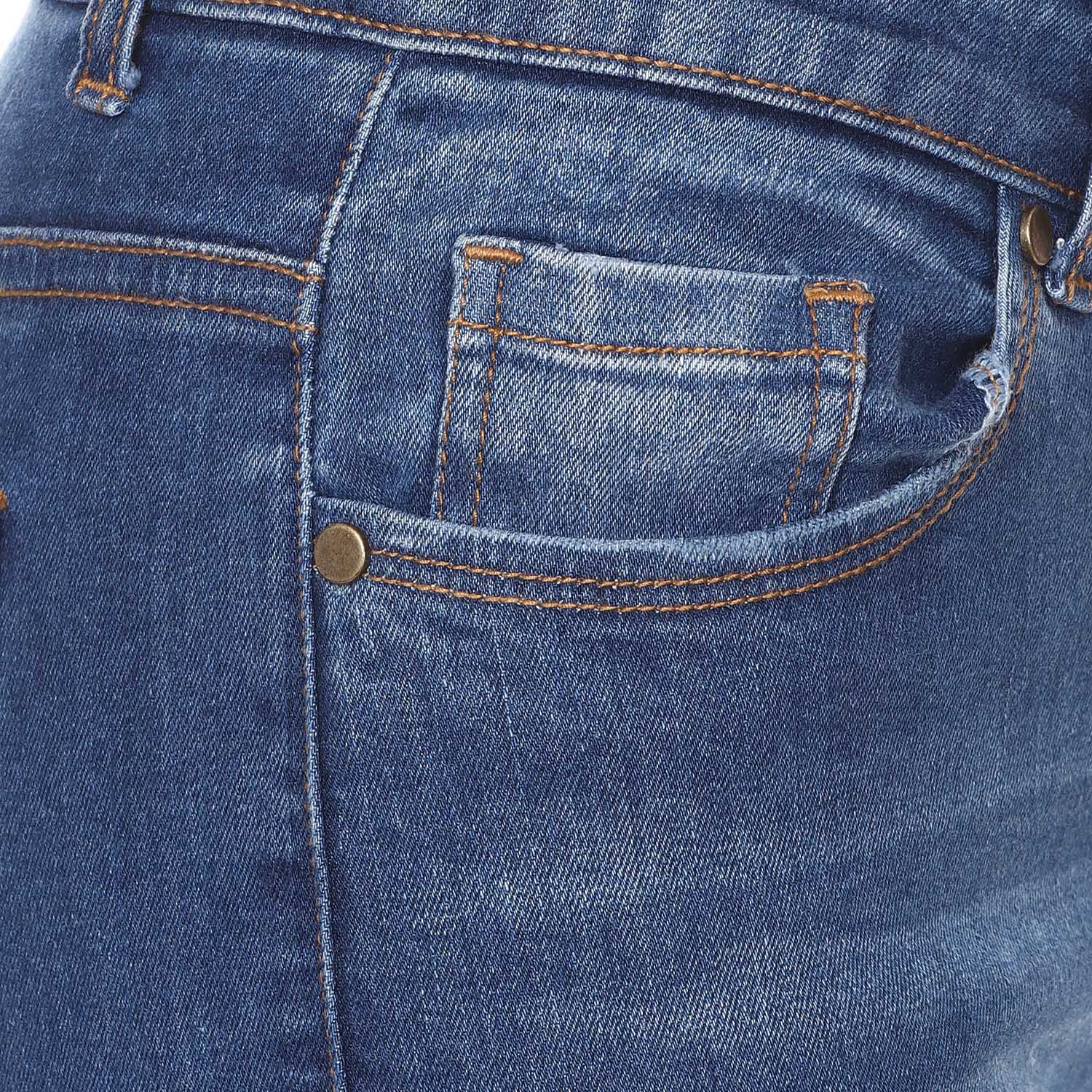 Broadstar Denim Lycra Jeans - Blue - Buy Broadstar Denim Lycra Jeans ...