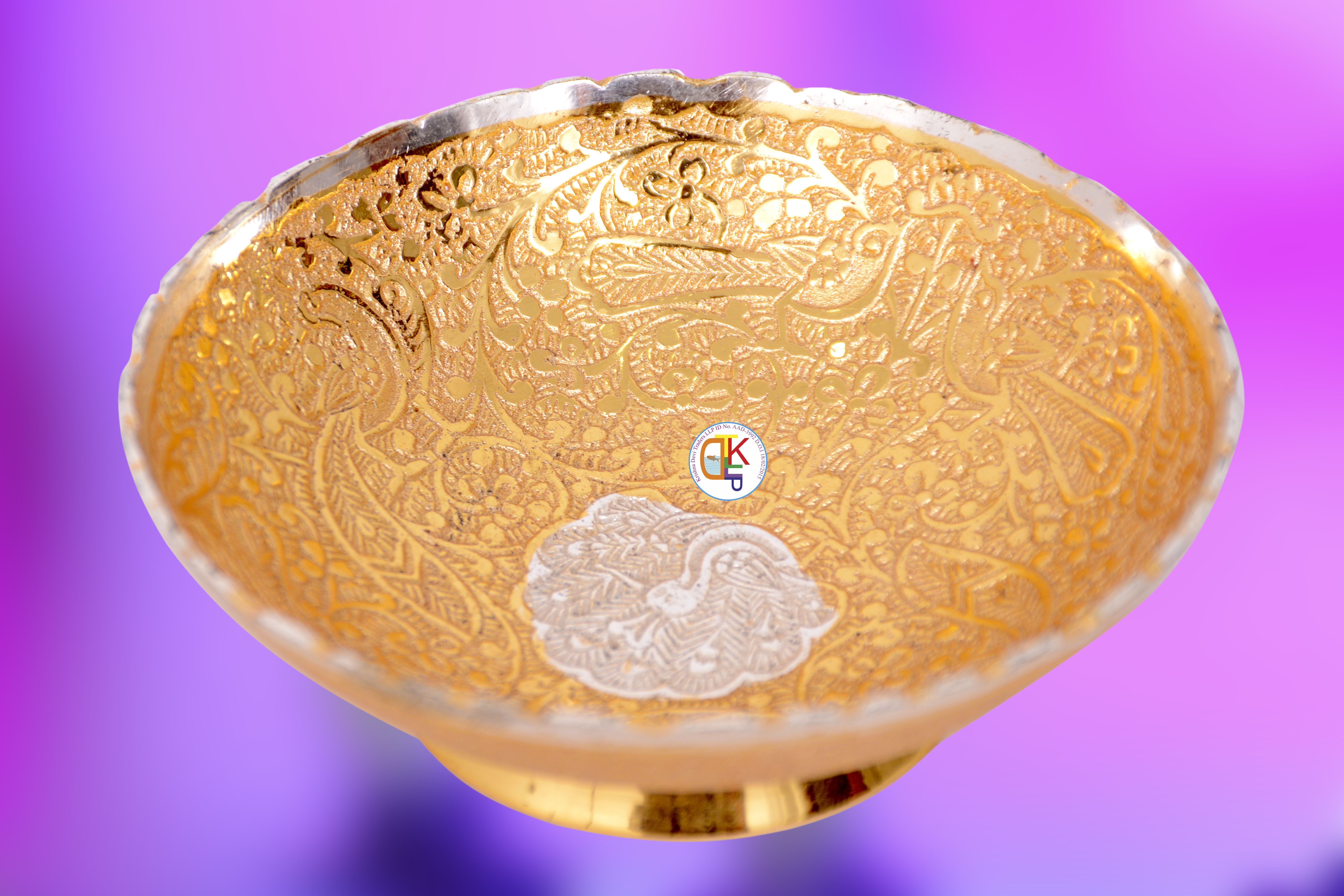 Brass Designer Small Bowl: Buy Online at Best Price in India - Snapdeal