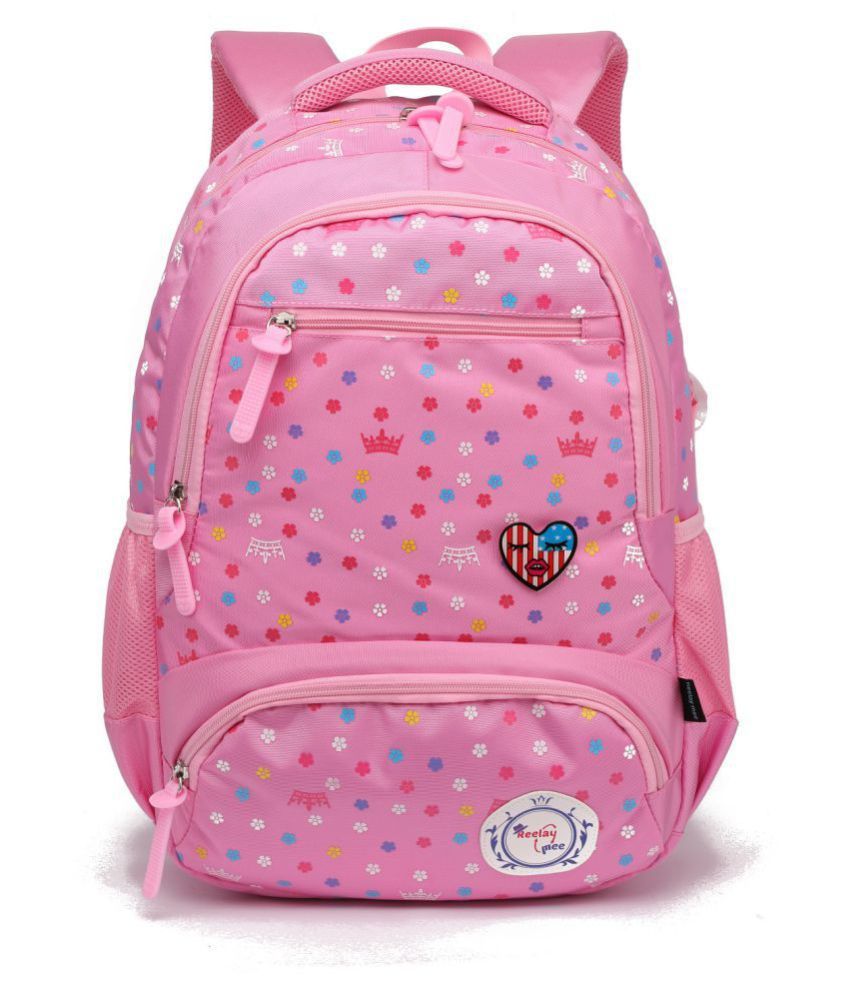 Reelay mee Pink School Bag for Girls: Buy Online at Best Price in India ...