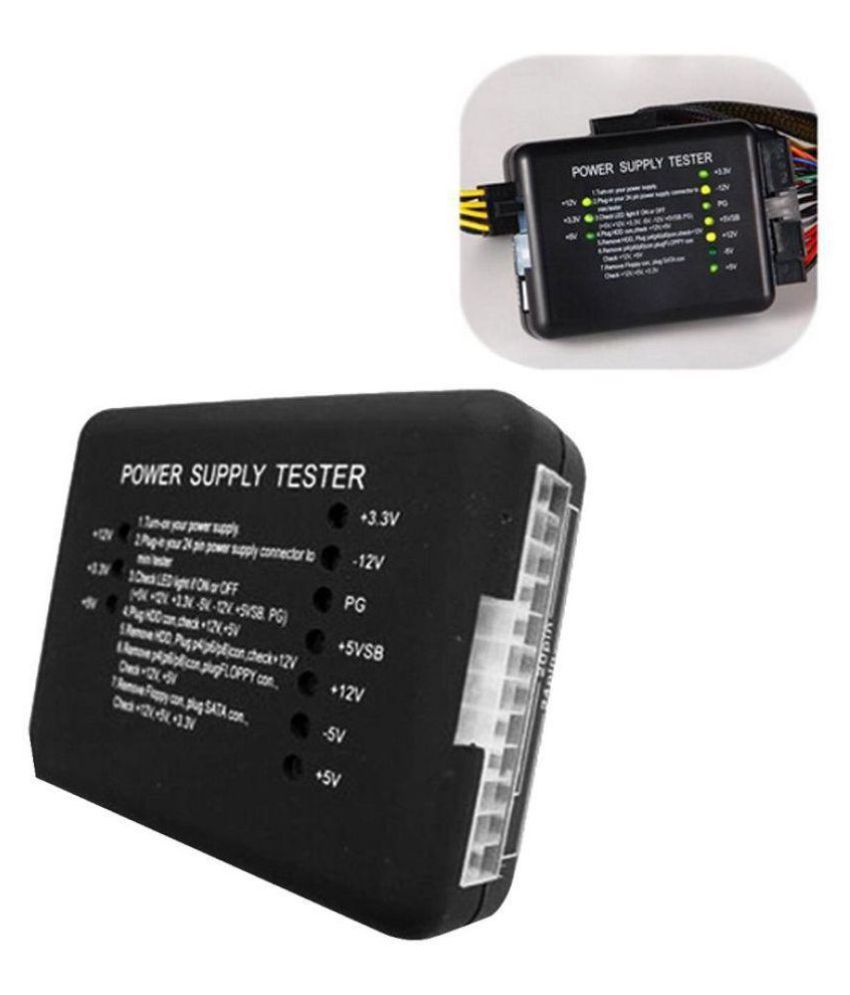 Ever Forever Power Supply Tester 20/24 Pin PSU ATX SATA HDD SMPS TESTER