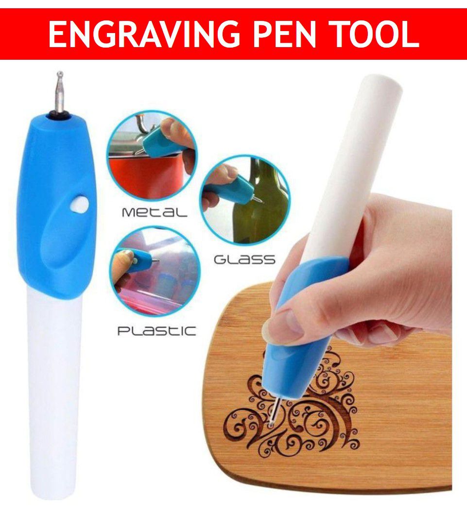     			Engraving Pen For Wood, Steel, Glass & Metal, Engraving Carving portable tool