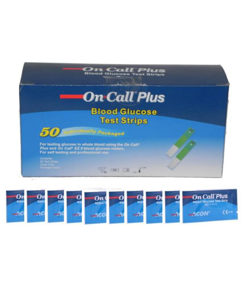     			ON CALL PLUS 50 Strips Individually Packed