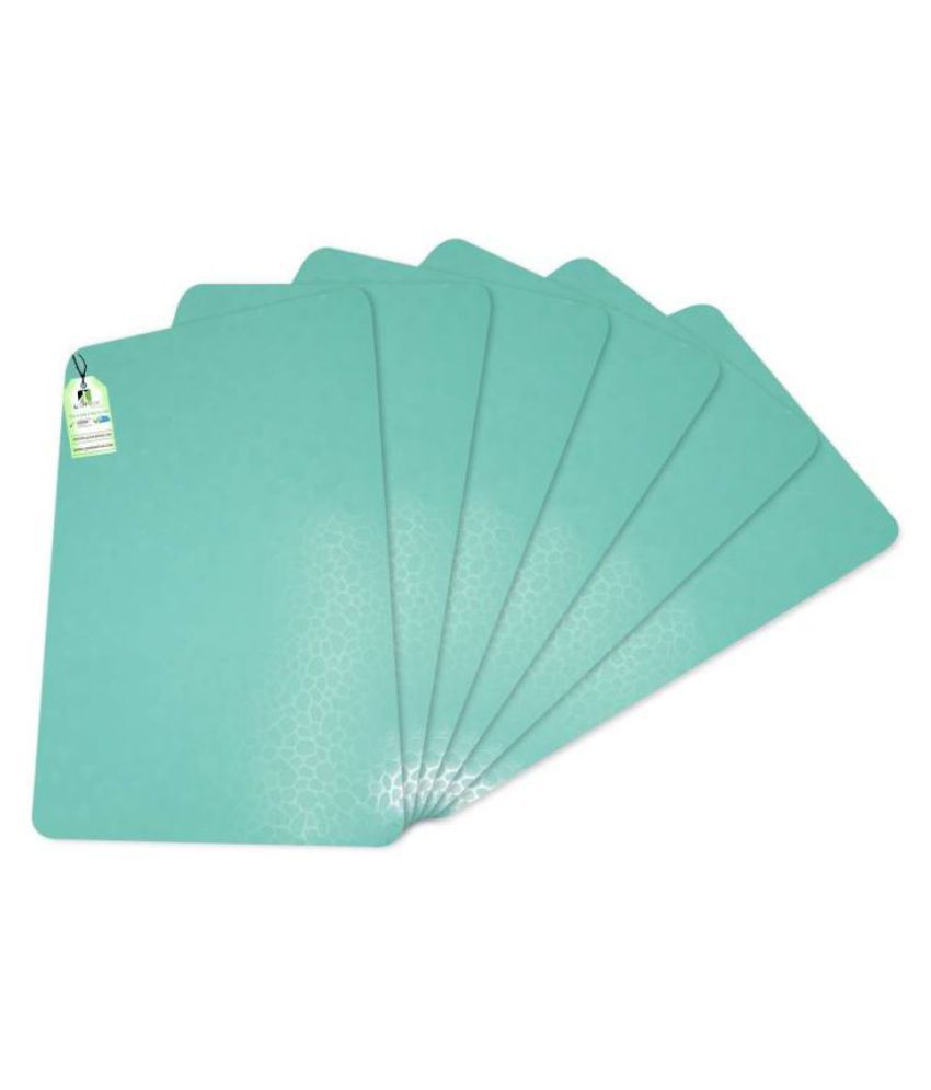 LooMantha - PVC Green Fridge Mats ( Pack of 6 ) - Buy LooMantha - PVC ...