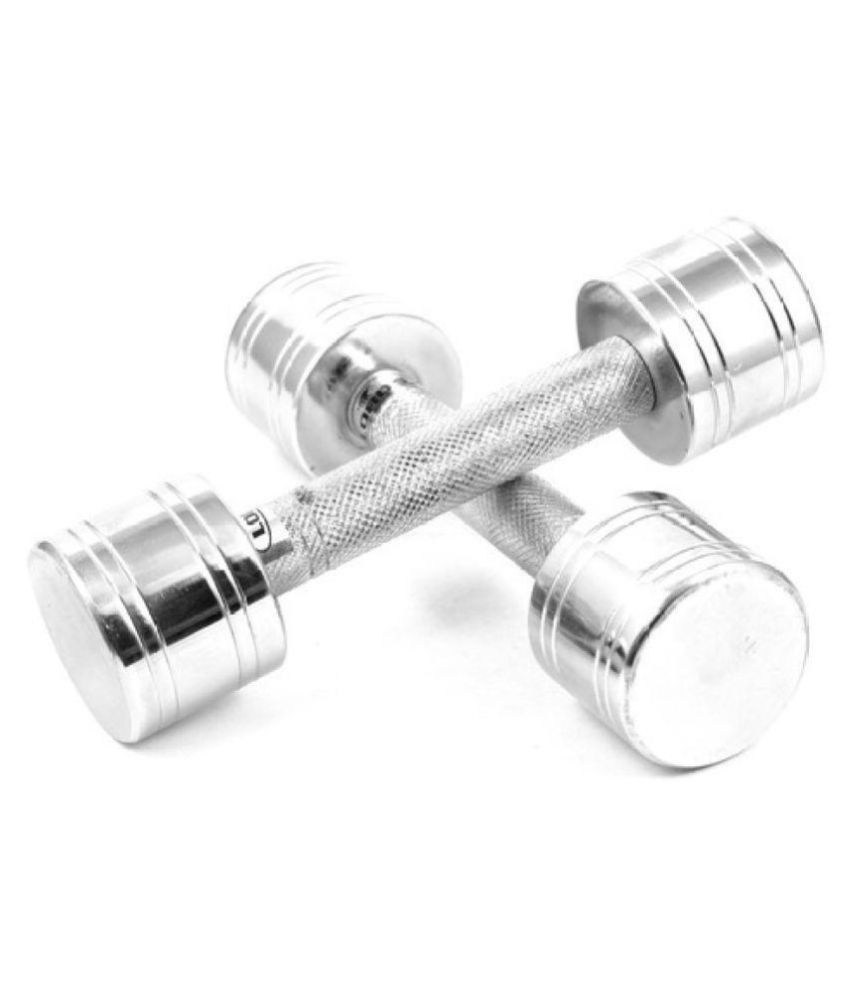 Chrome Steel Dumbbell: Buy Online at Best Price on Snapdeal