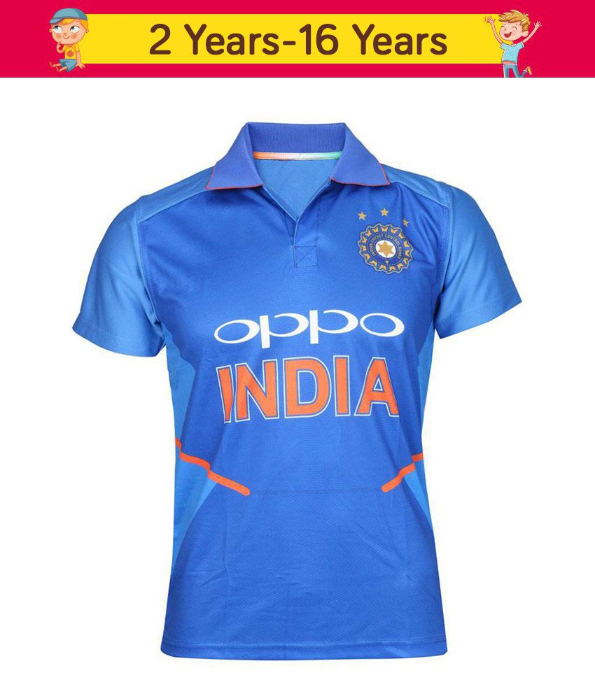 indian cricket jersey for children's