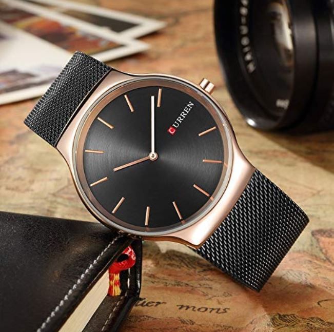 Curren Cur 8256 Black Gold Stainless Steel Og Men S Watch Curren Cur 8256 Black Gold Stainless Steel Og Men S Watch
