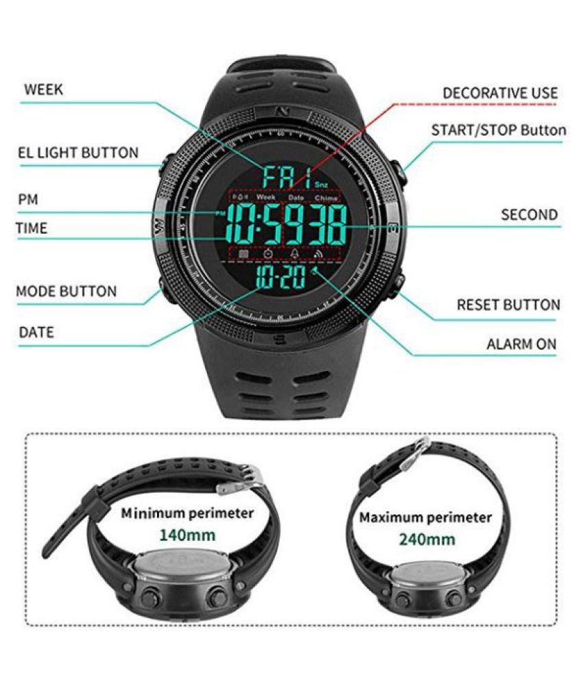 skmei watch pedometer