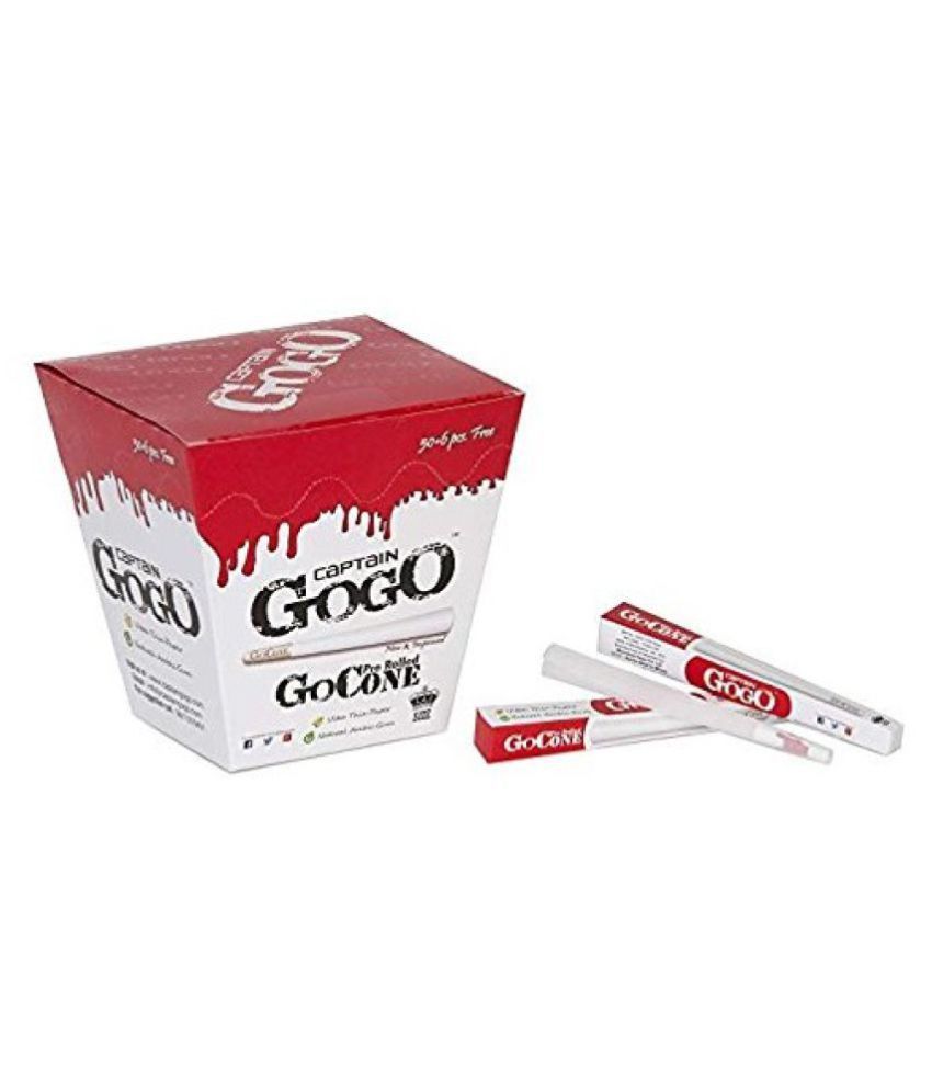 Kmt02 Captain Gogo White Pre Rolled Perfect Cone 50 6 Cones Buy Online At Best Price In India Snapdeal