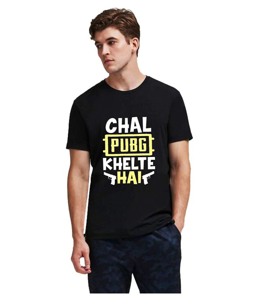 chal pubg khelte hai t shirt