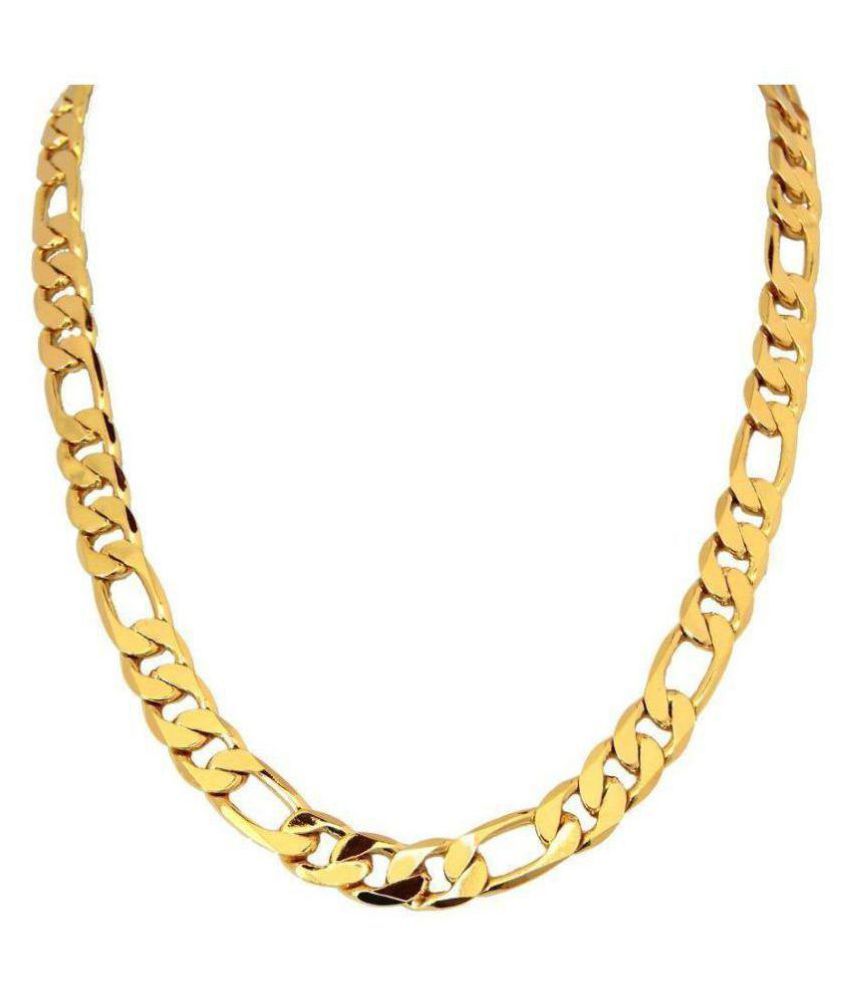 One Gram 22kt Gold Plated Neck Chain 