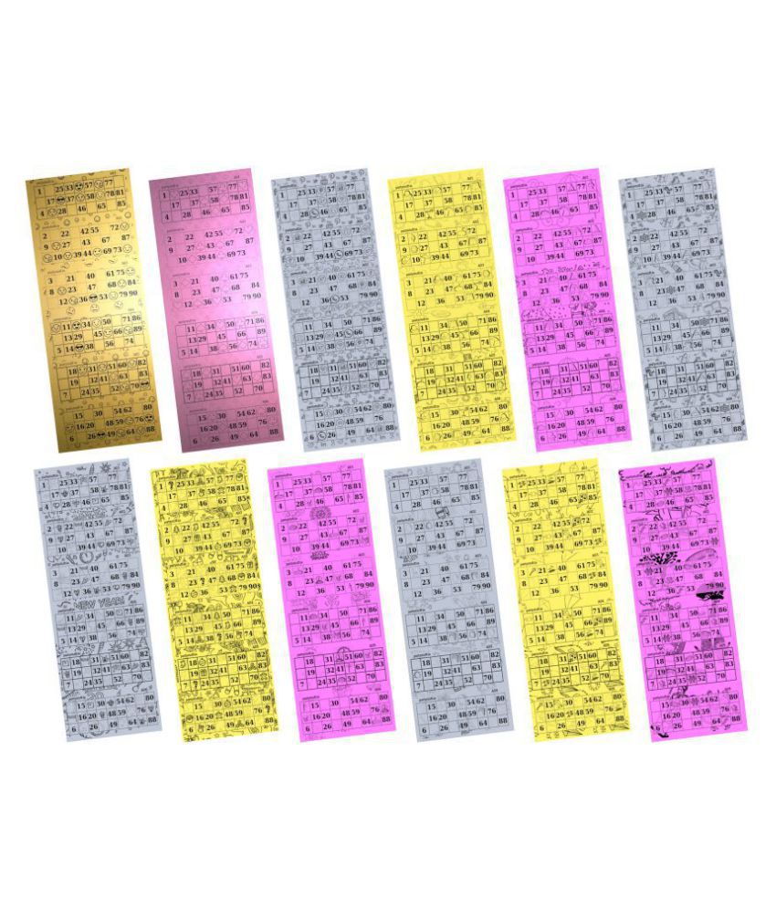 printable housie game tickets