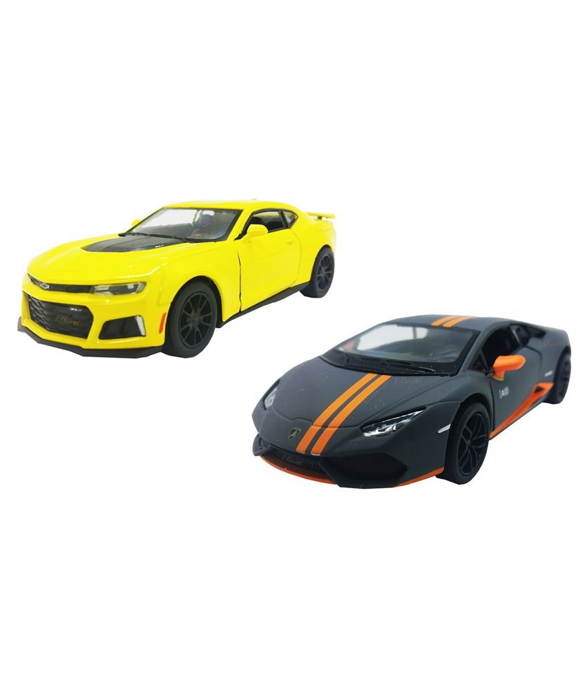 E-Chariot 2 Combo Chevrolet Camaro ZL1 & Lamborghini Huracan Diecast Metal  Car (Color May Vary As Per Availability) - Buy E-Chariot 2 Combo Chevrolet  Camaro ZL1 & Lamborghini Huracan Diecast Metal Car (