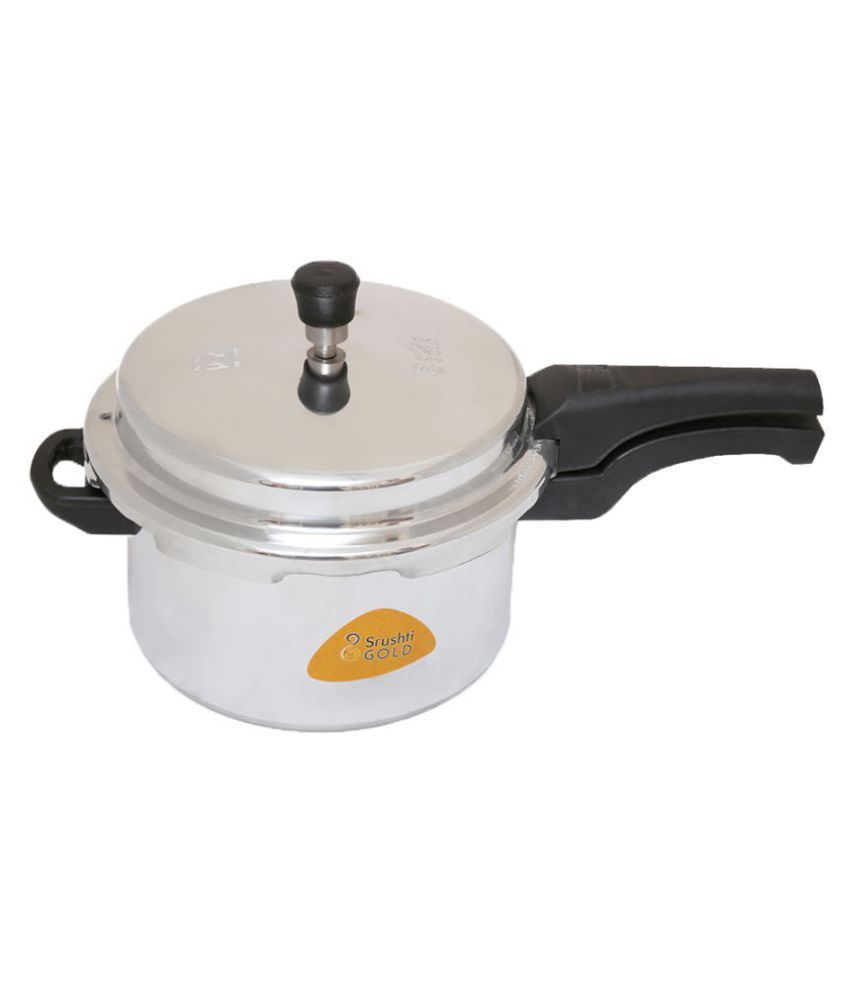 srushti gold pressure cooker 3 litre price