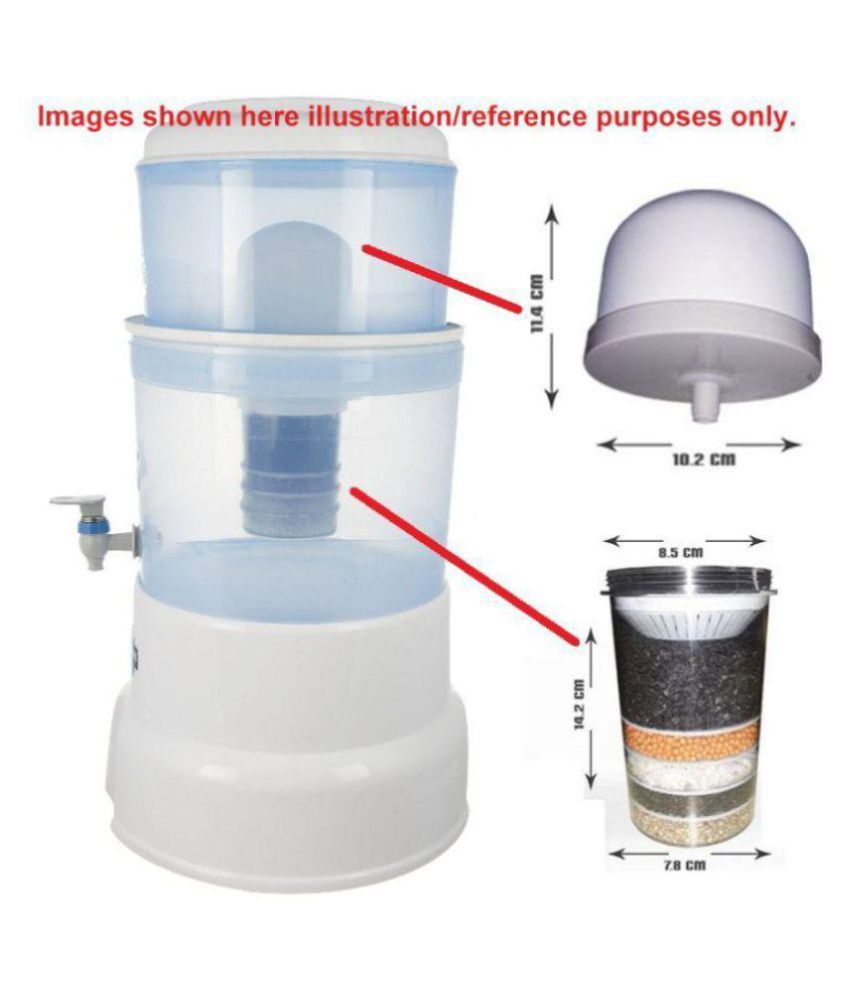 RO Service MWP Mineral Ceramic Offline Mineral Water Pot Filter