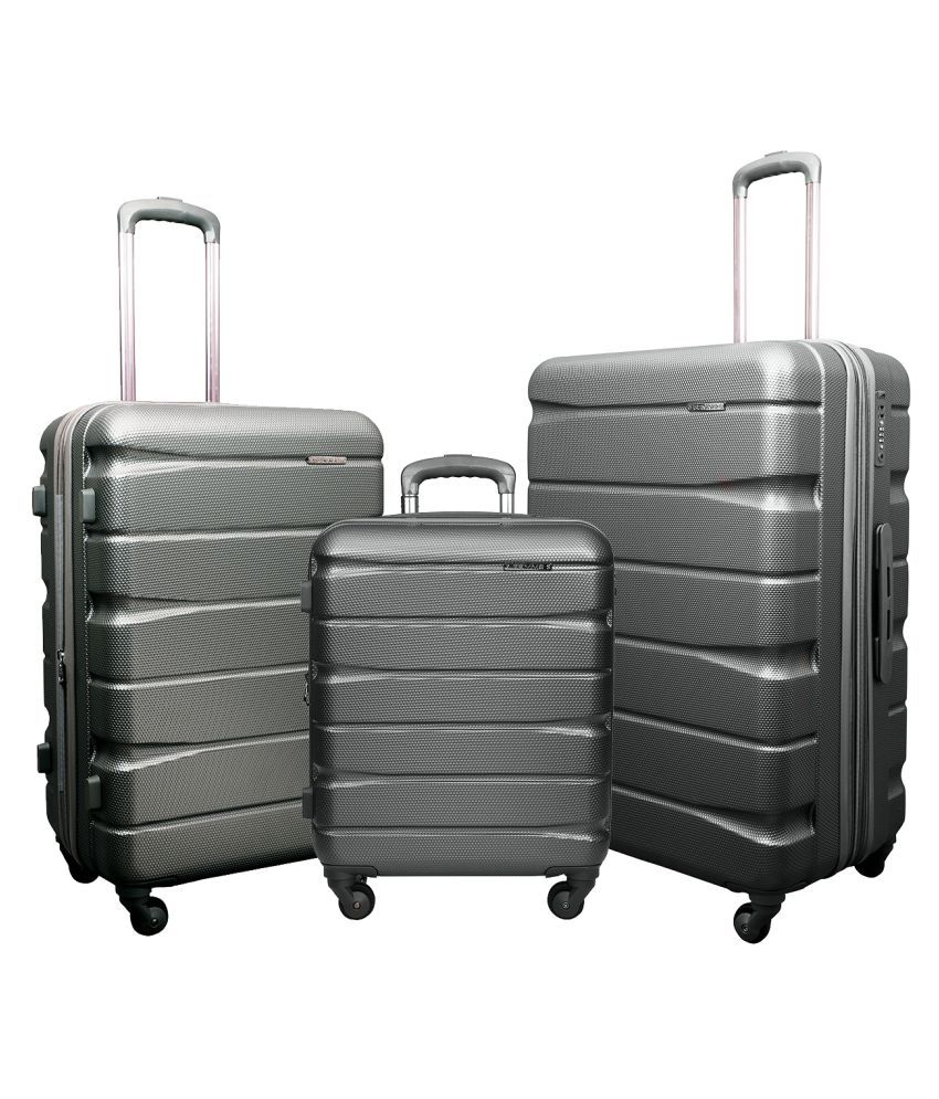 GAMME ELLE ABS+Polycarbonate 55/65/75 cms Titanium Grey Hardsided Cabin