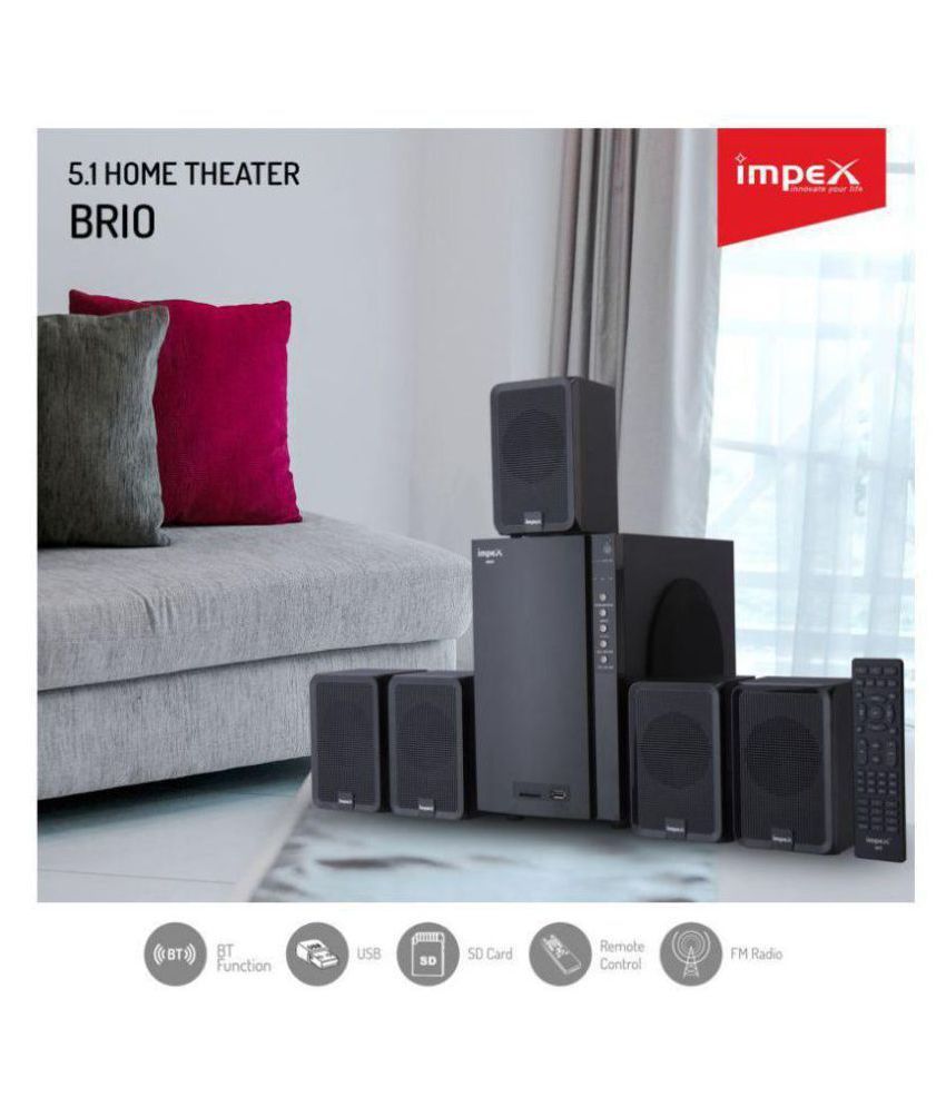 brio 5.1 home theater system