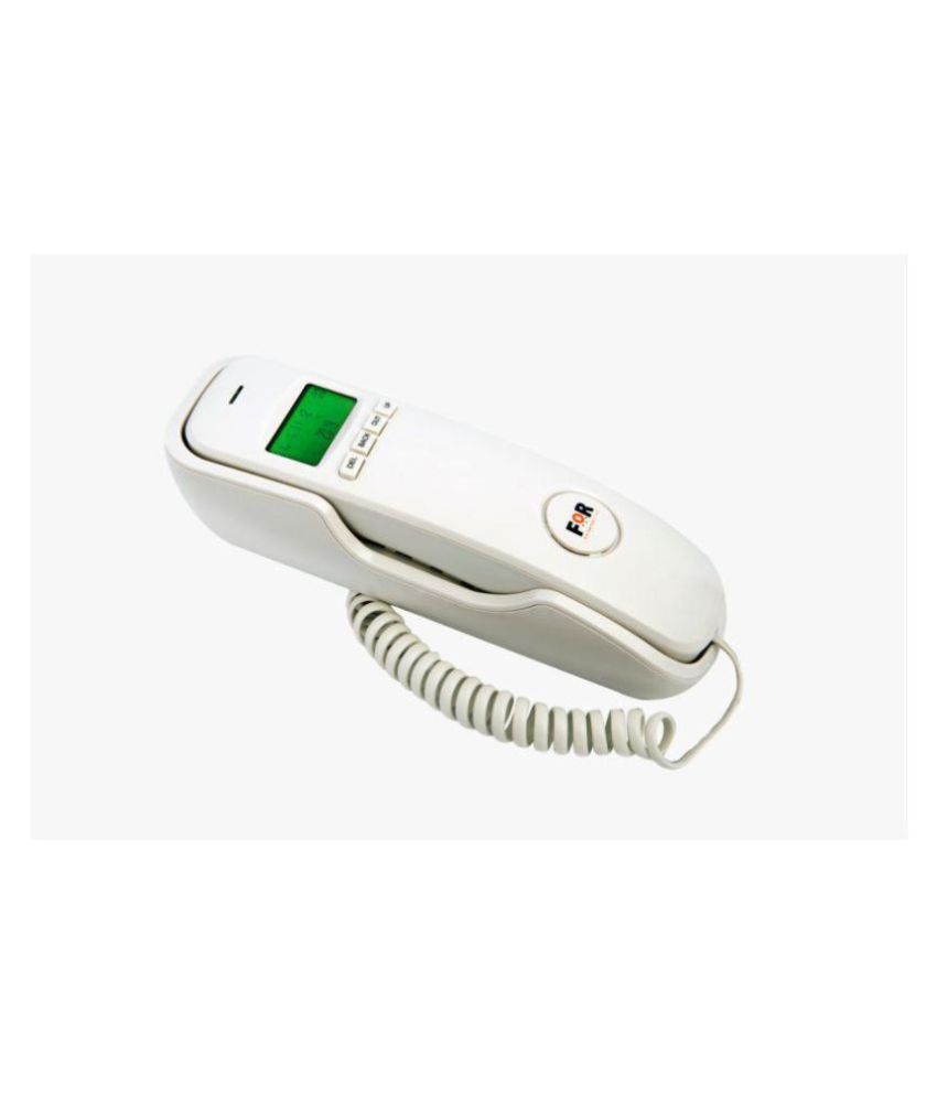 Buy For F30 Corded Landline Phone ( White ) Online at Best Price in