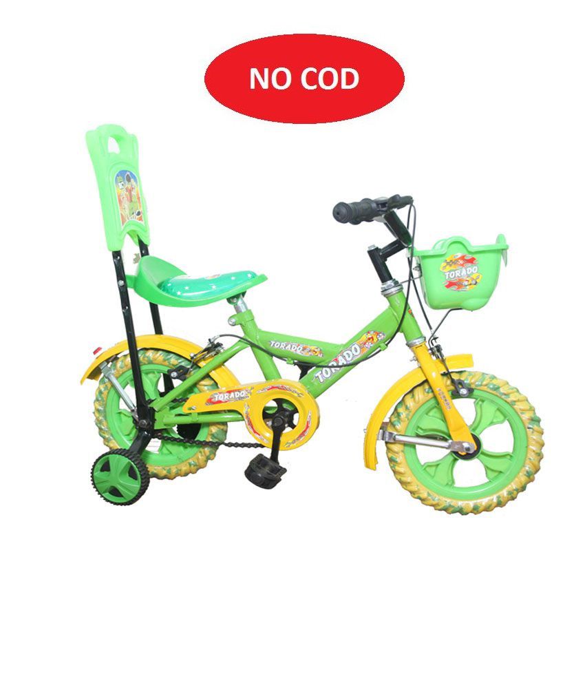     			Torado aqua 12T Green Kids Bicycle for Ages: 2-4 years