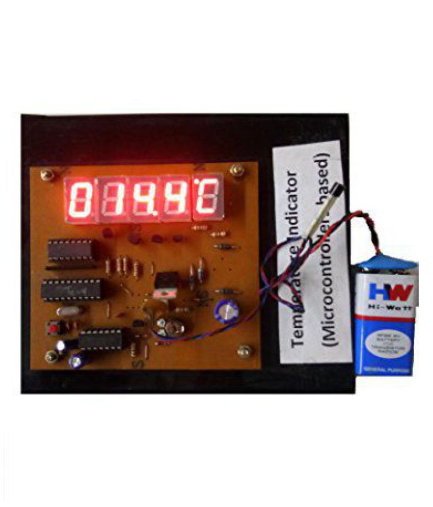 Buy Microcontroller 8051 / 89C2051 based Digital Thermometer cum