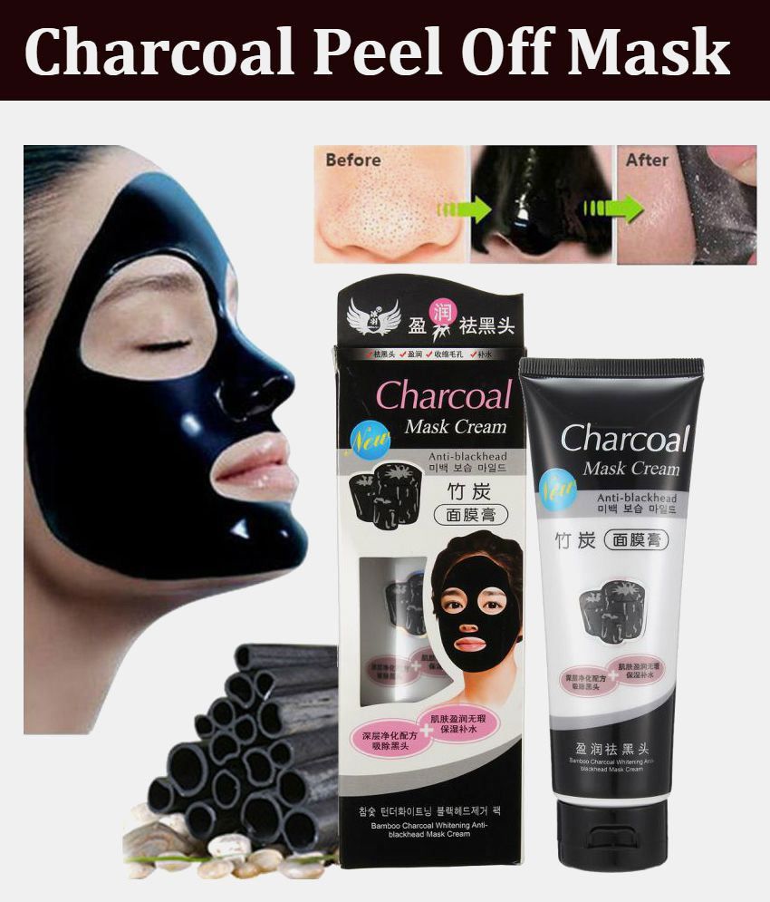     			Charcoal Face Anti Blackhead Peel Off Mask 130ml