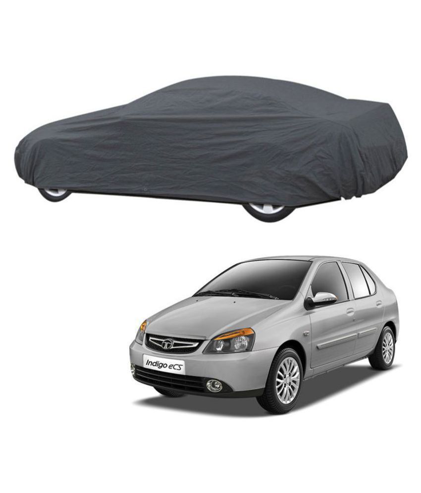     			Autoretail Grey Color Dust Proof Car Body Polyster Cover Polyster For Tata Indigo Cs