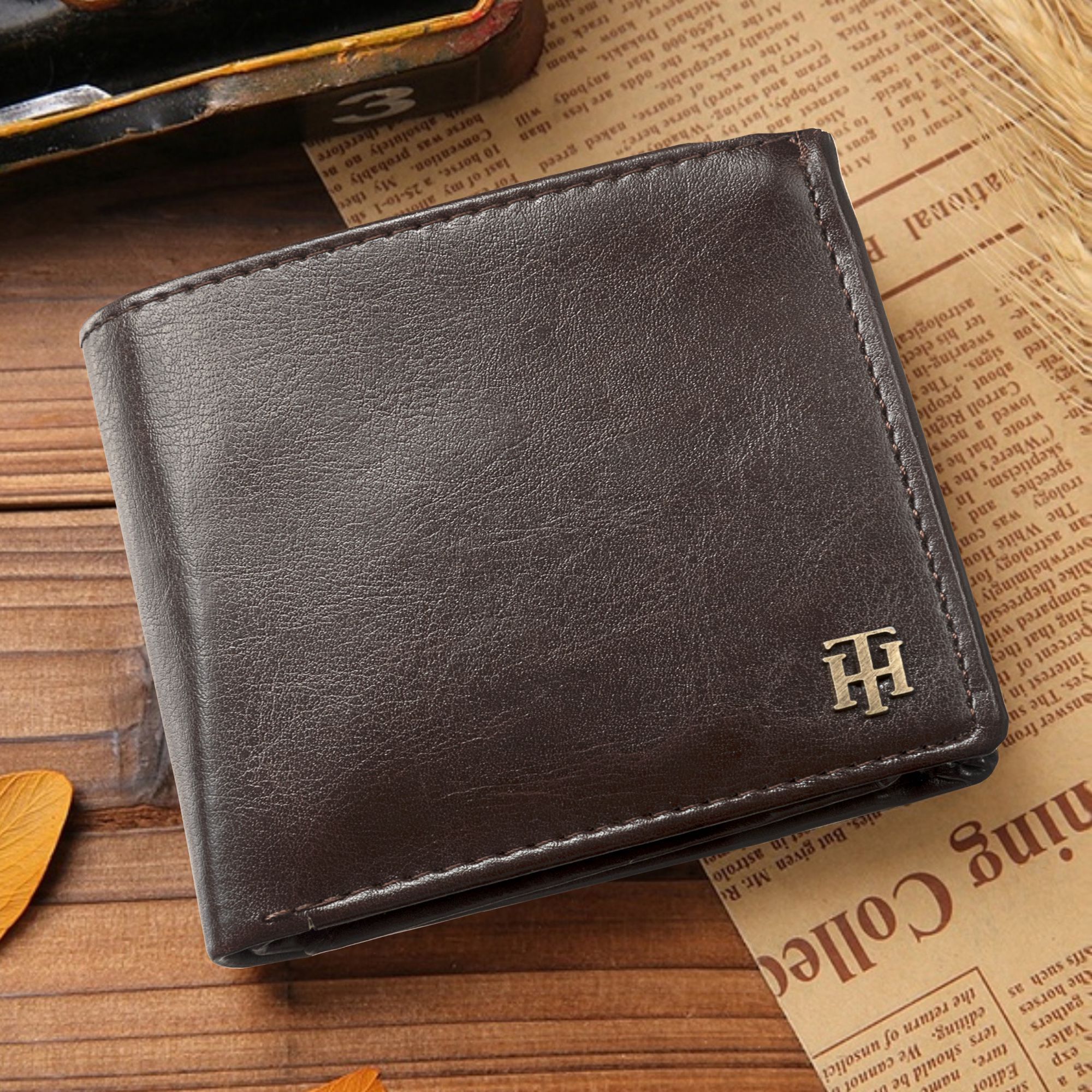 Tommy Hilfiger Leather Brown Casual Regular Wallet - Buy Tommy Hilfiger ...