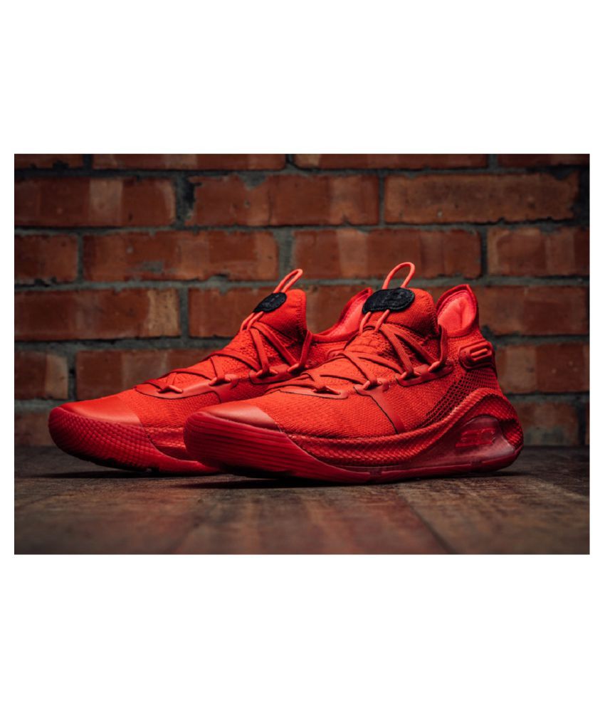 curry 6 shoes red