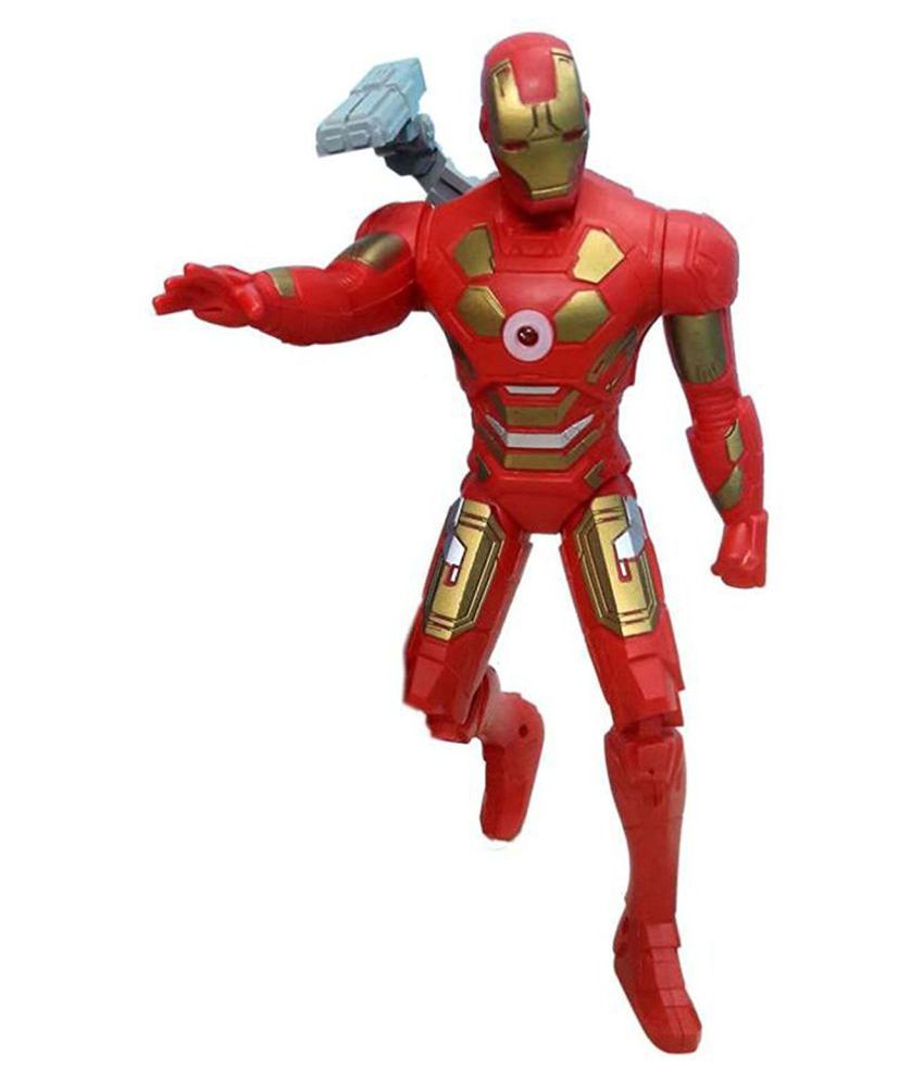 MEDENEDE- Iron Man Action Figure Toy Avengers Toys 8 inch with one ...