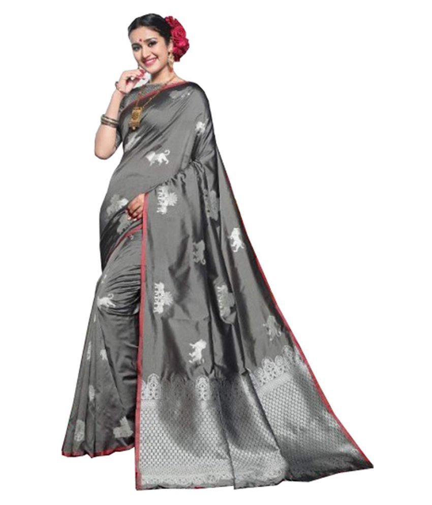Sasimo Grey Jacquard Saree Buy Sasimo Grey Jacquard Saree Online At Low Price Snapdeal Com Hii everyone i am priti aj m apke sath share karne vali hu snapdeal sarees haul ,maine sarees ka 1 combo magaya tha usi ka. inr