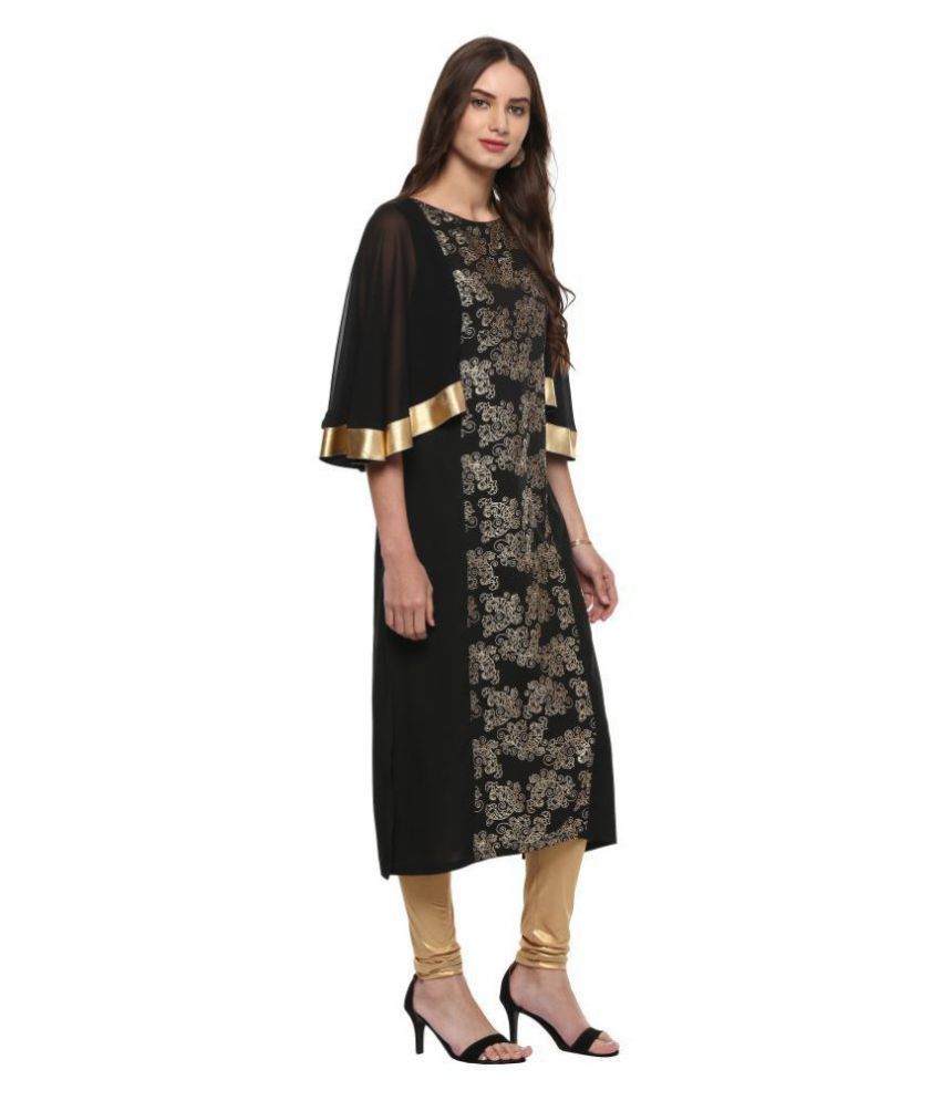 janasya black kurti