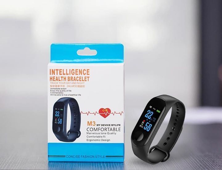 Ps m3 waterproof heart deals monitoring smart fitness band