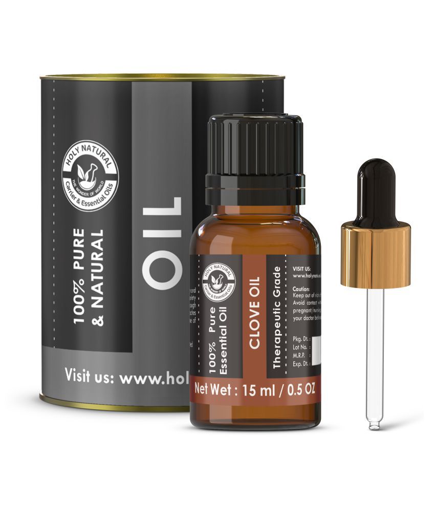     			Holy Natural - Clove Oil Essential Oil 15 mL (Pack of 1)