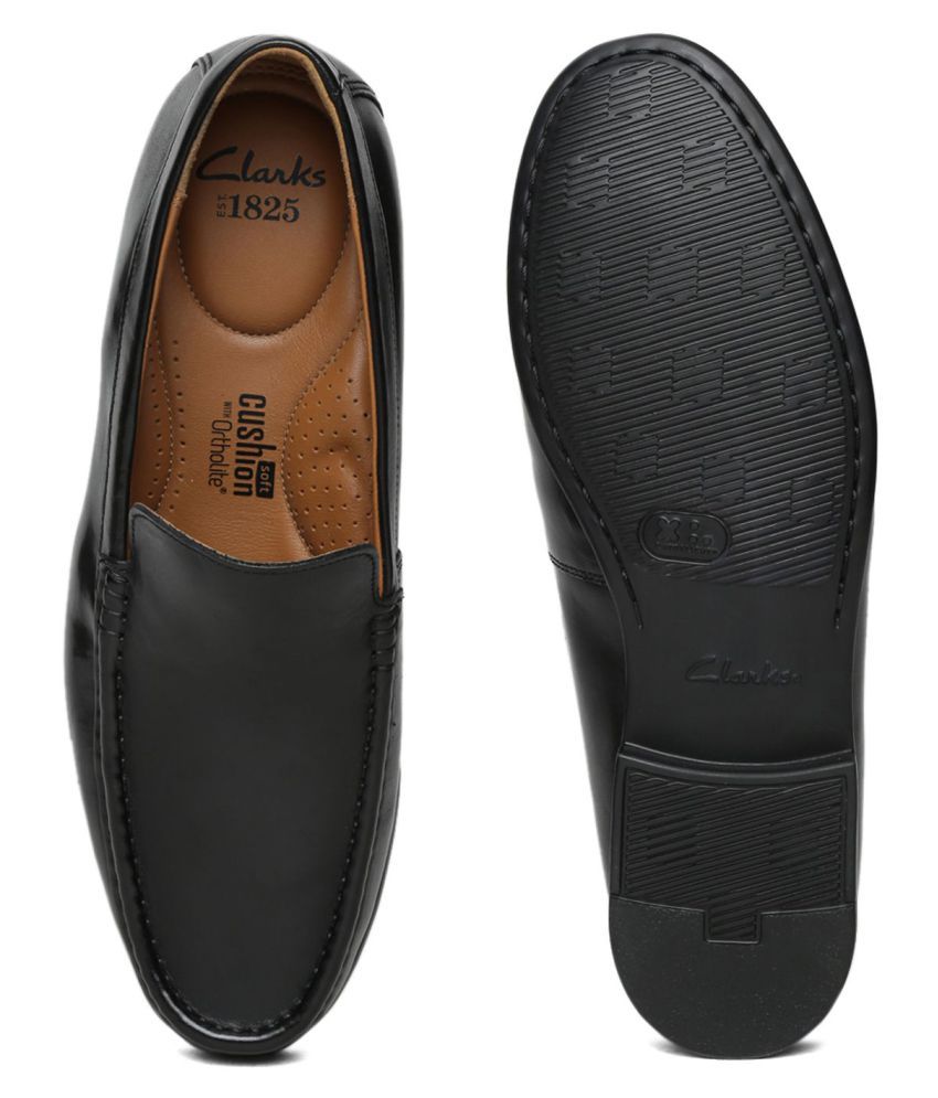 size 11 black loafers