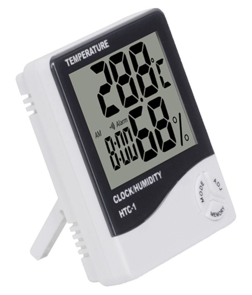 HTC 1 Multifunctional 5 in 1 Temperature Humidity Meter Digital Moisture Meter