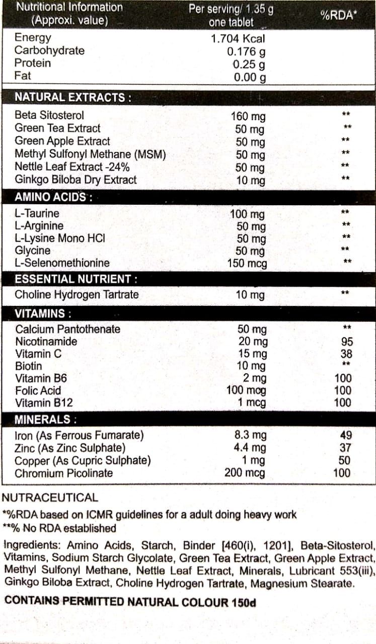 Vitabio Lab Vitainglow 30 Gm Natural Vitamins Tablets Buy Vitabio Lab Vitainglow 30 Gm Natural Vitamins Tablets At Best Prices In India Snapdeal