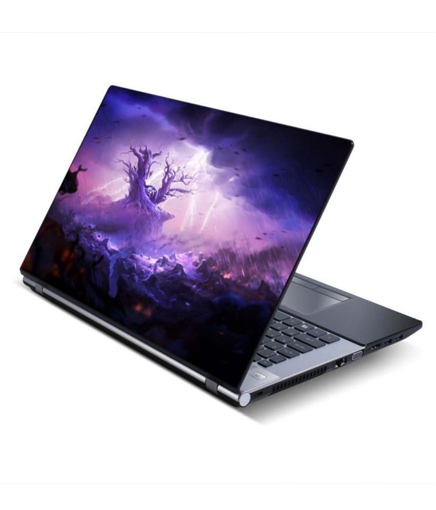 100yellow Printed Gaming Laptop Skin Sticker/Decal For