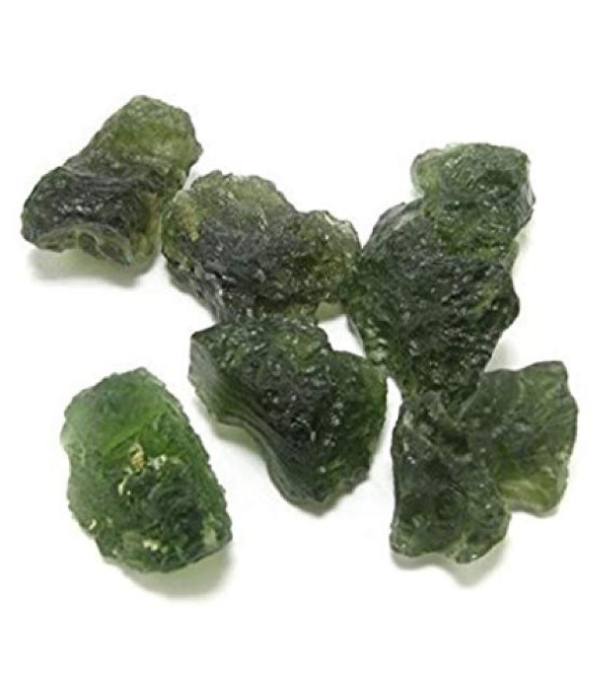 Moldavite by The Gram Natural raw Rough Tektite Pieces Natural