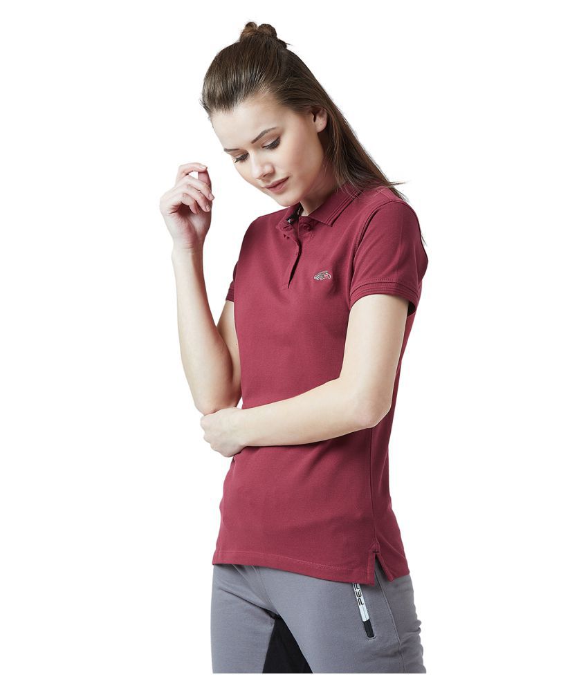 Buy PERF Cotton Red Polos Online at Best Prices in India - Snapdeal
